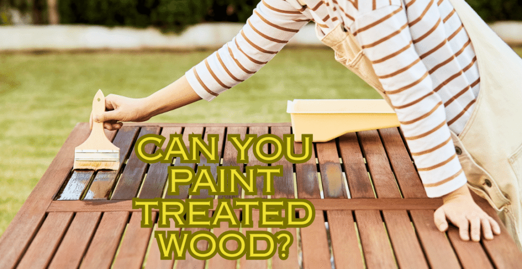 Can you paint Treated Wood? Painting Basics, Drying Time, Surface Prep, Cleaning, And Much More