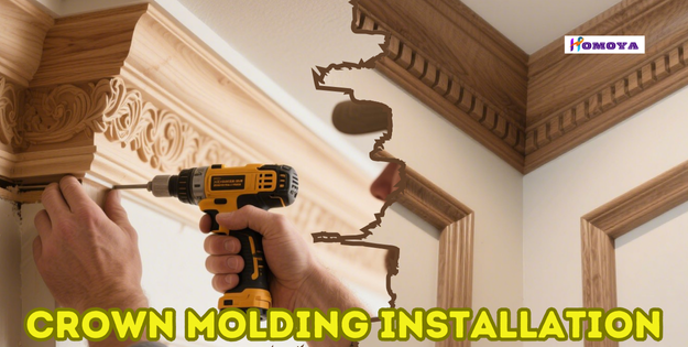 Crown Molding Installation for Modern Homes: Design Ideas