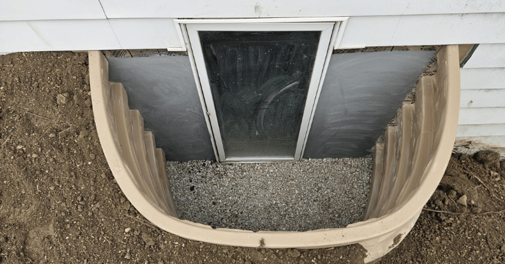 Cutting a foundation wall for a new egress window
