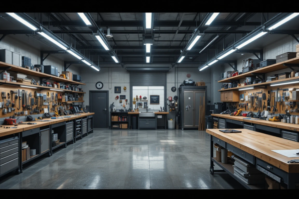 Garage Workshop: A High-Performance, Professionally Engineered Space for Precision Craftsmanship, Efficiency, and Long-Term Productivity