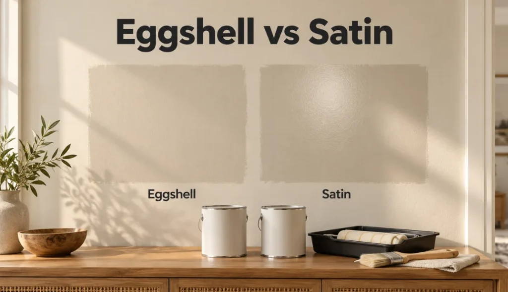 Eggshell vs Satin Paint: Which Finish Works Best in Every Room of Your Home?